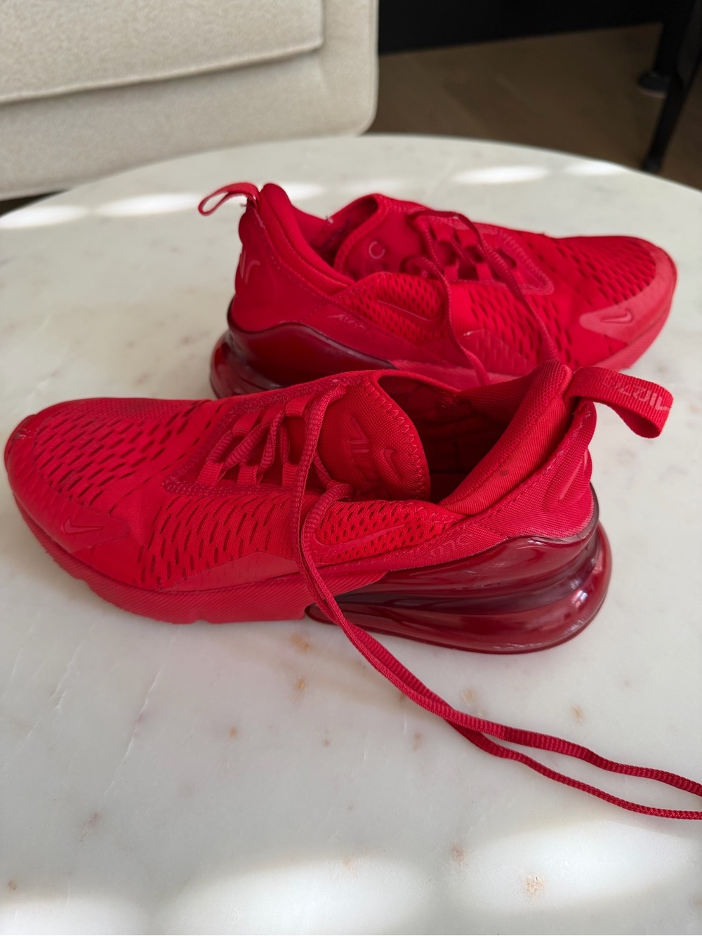 Kids Red Nike Air Max Sneakers